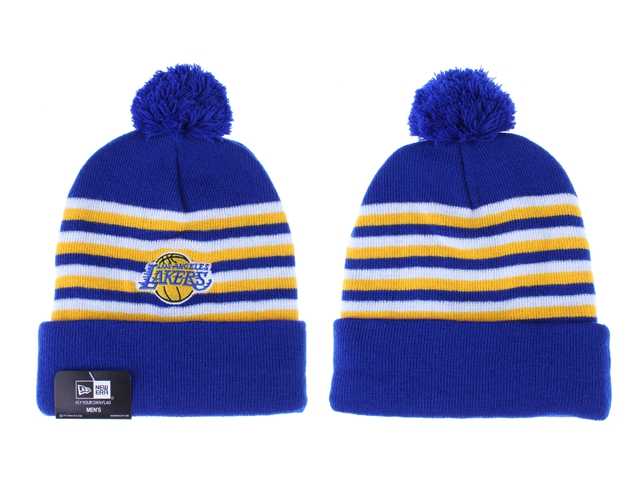 Lakers Team Logo Blue Pom Knit Hat LX,We sell and wholesale Lakers Team Logo Blue Pom Knit Hat LX on line form chian!